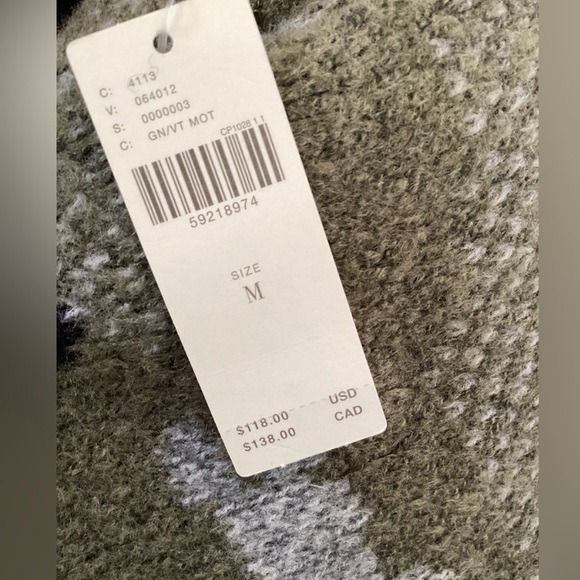 NWT Anthropologie camo sweater - Picture 9 of 10